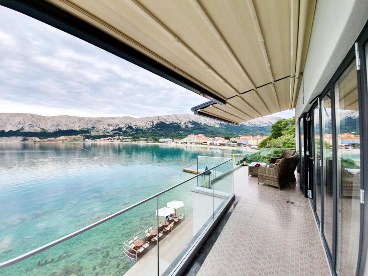 Apartments Palada 1 Baška Kültér fotó