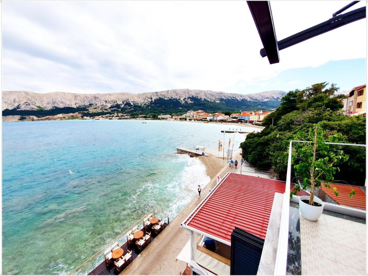 Apartments Palada 1 Baška Kültér fotó