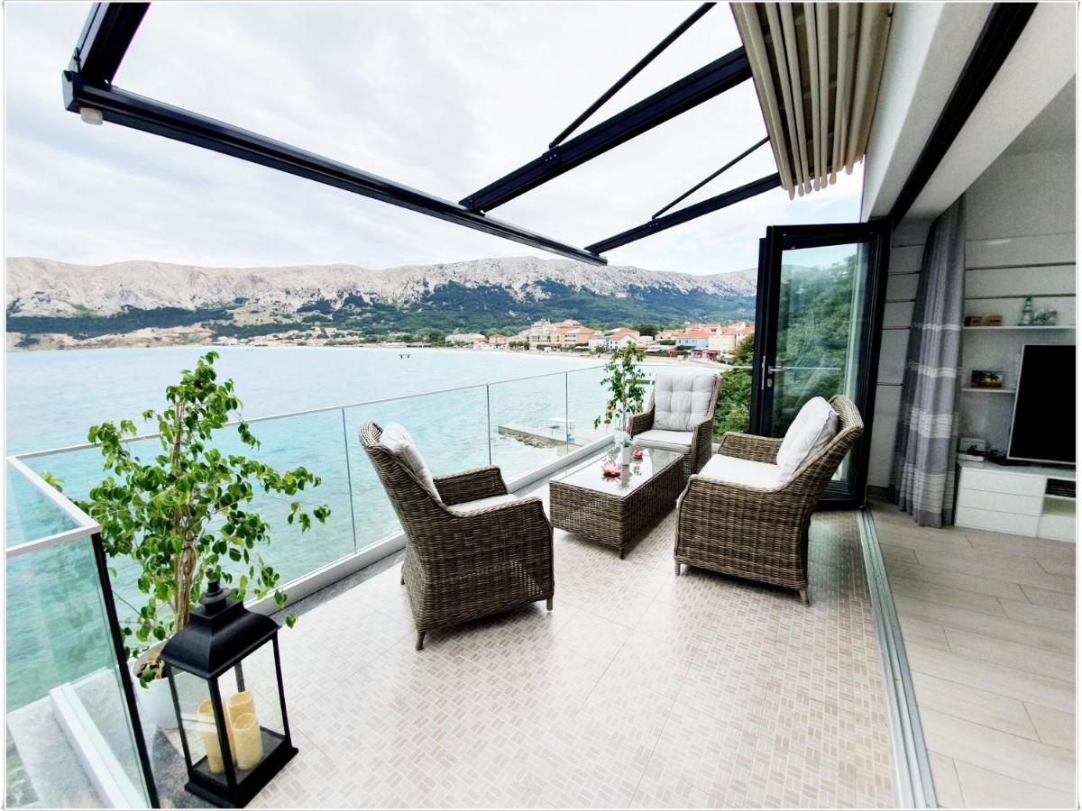 Apartments Palada 1 Baška Kültér fotó