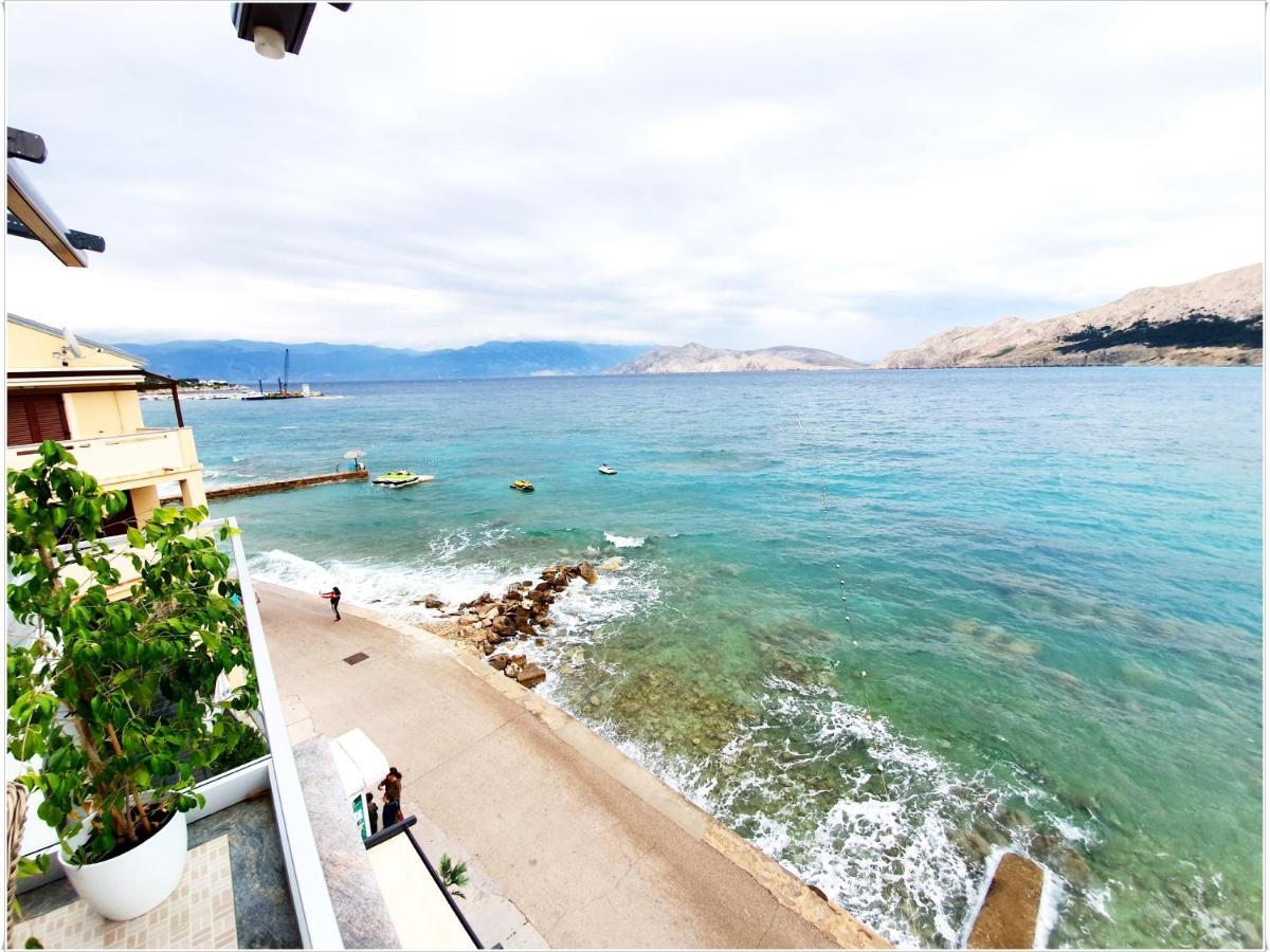 Apartments Palada 1 Baška Kültér fotó