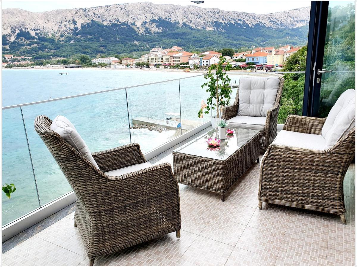 Apartments Palada 1 Baška Kültér fotó