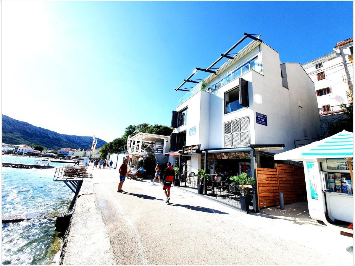 Apartments Palada 1 Baška Kültér fotó