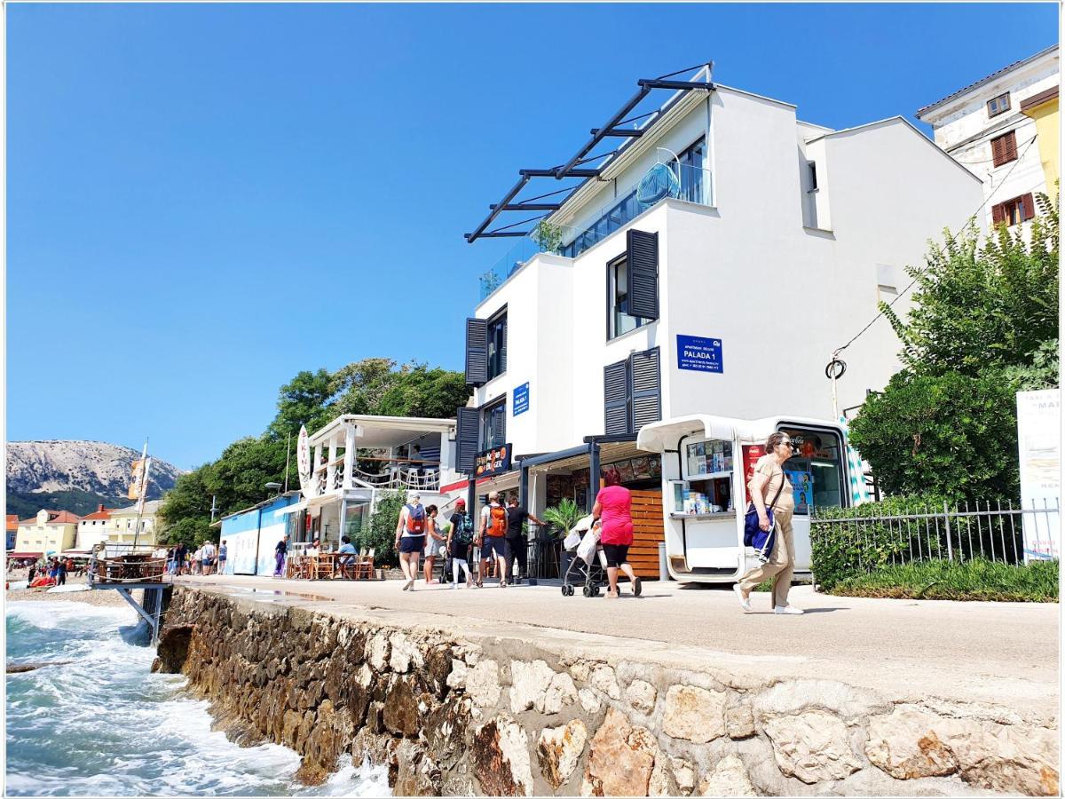 Apartments Palada 1 Baška Kültér fotó