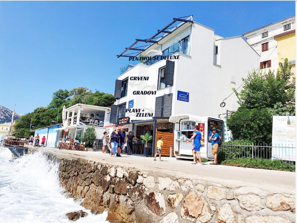 Apartments Palada 1 Baška Kültér fotó