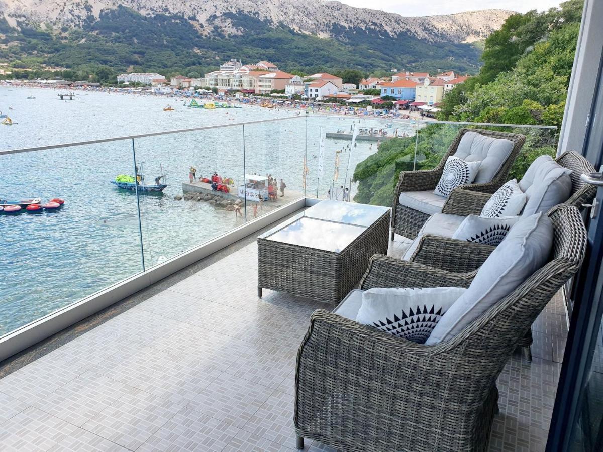 Apartments Palada 1 Baška Kültér fotó