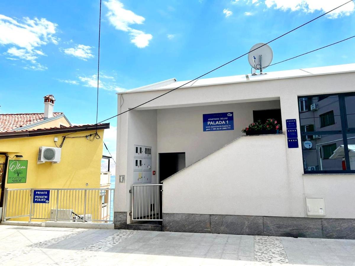 Apartments Palada 1 Baška Kültér fotó