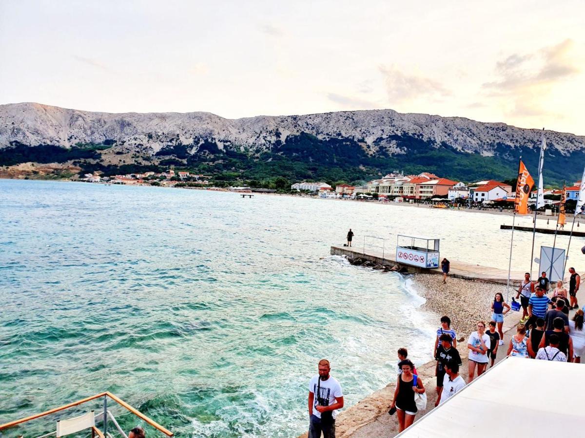 Apartments Palada 1 Baška Kültér fotó
