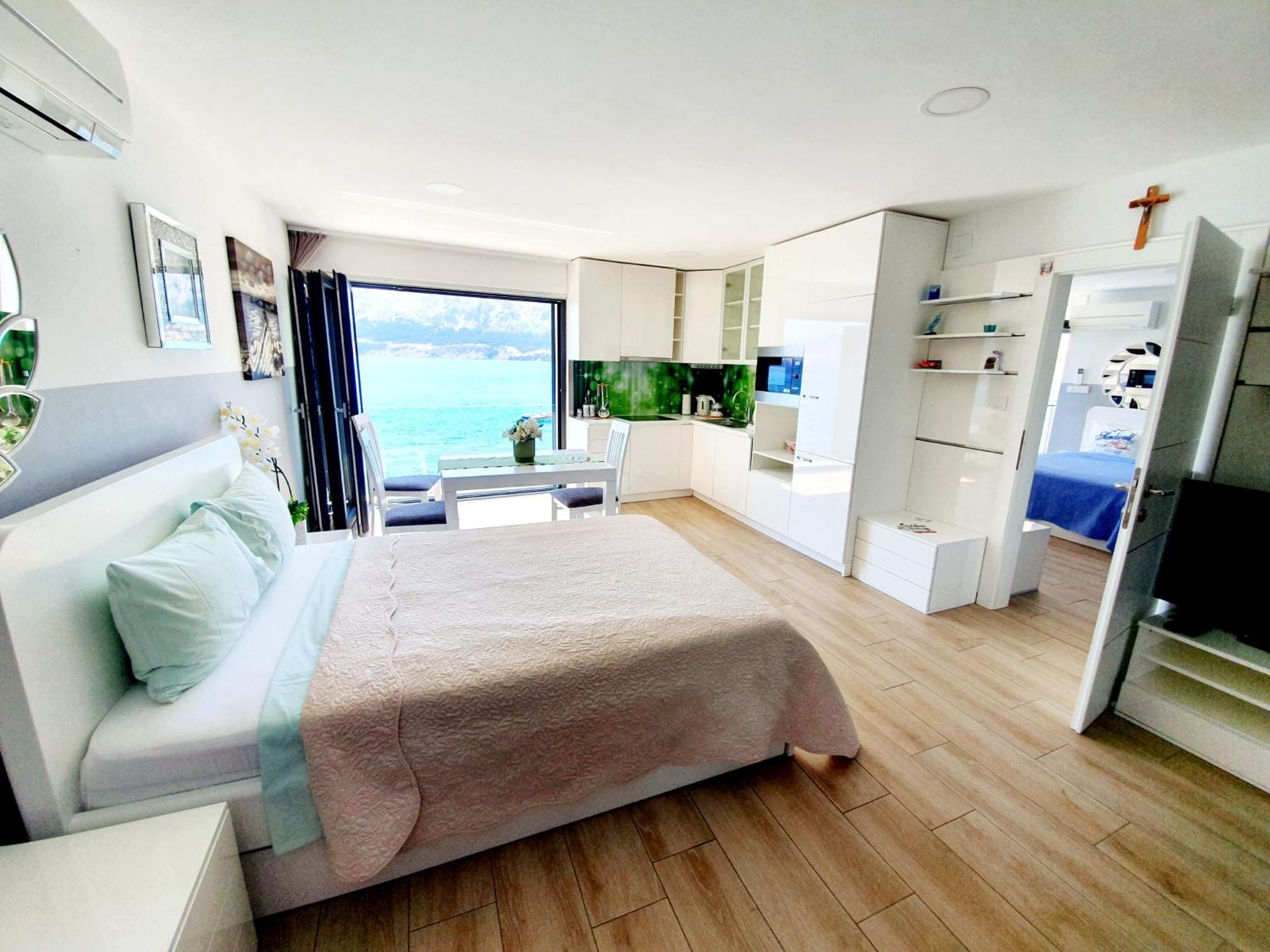 Apartments Palada 1 Baška Kültér fotó
