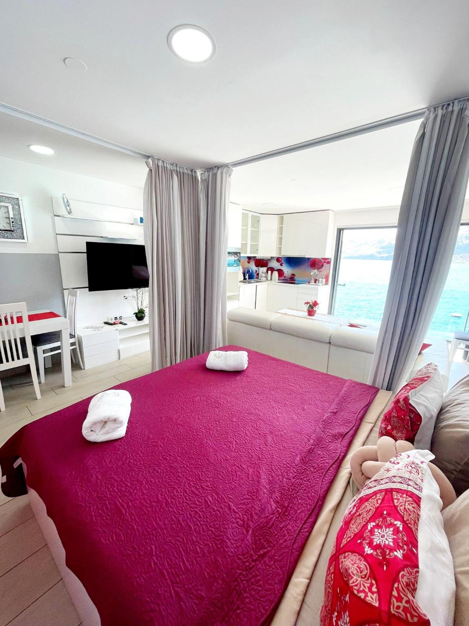 Apartments Palada 1 Baška Kültér fotó